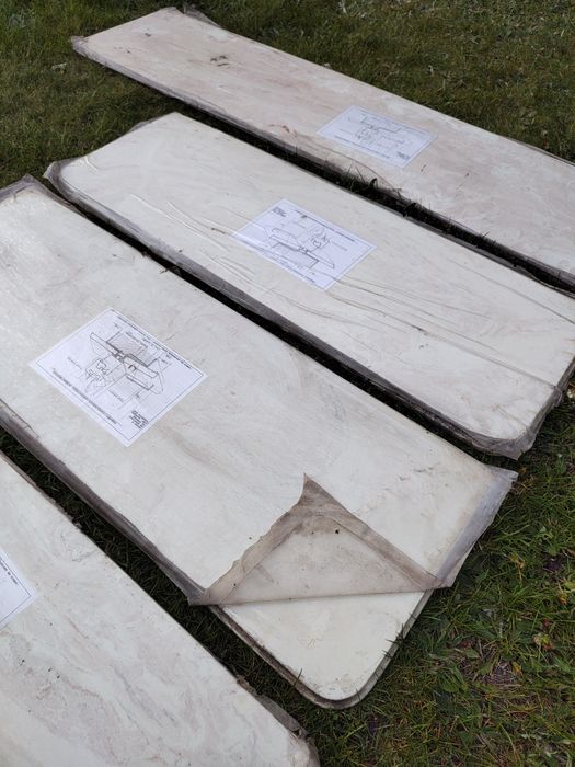 Parapet konglomerat 4 sztuki NOWE wewnętrzny parapety