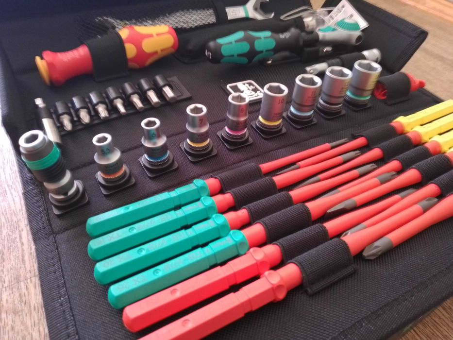 Набір інструментів Wera Kraftform Kompakt W 1 Wartung 05135926001