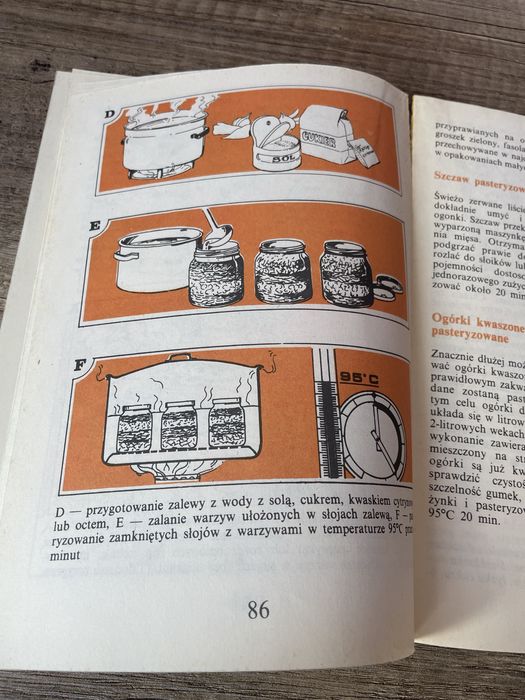 Przetwory w gospodarstwie domowym warszawa 1986