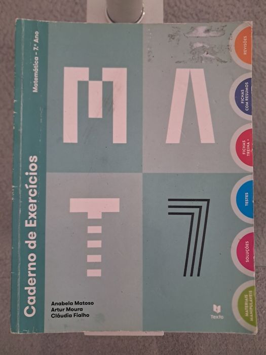 Caderno exercicios 7ano