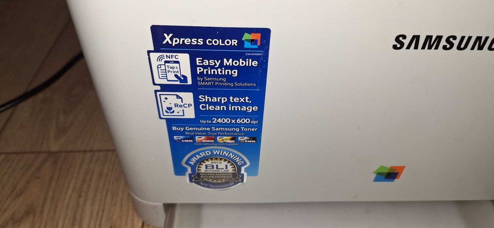 Kolorowa drukarka laserowa SAMSUNG WiFi