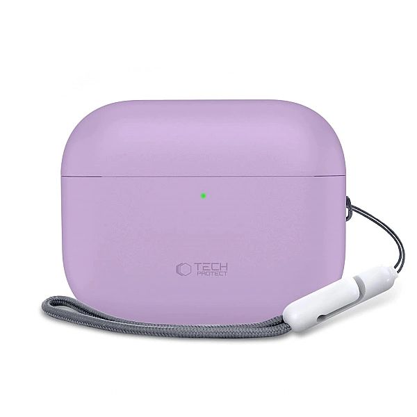 Etui Tech-Protect Silicone na AirPods Pro 3 - fioletowe