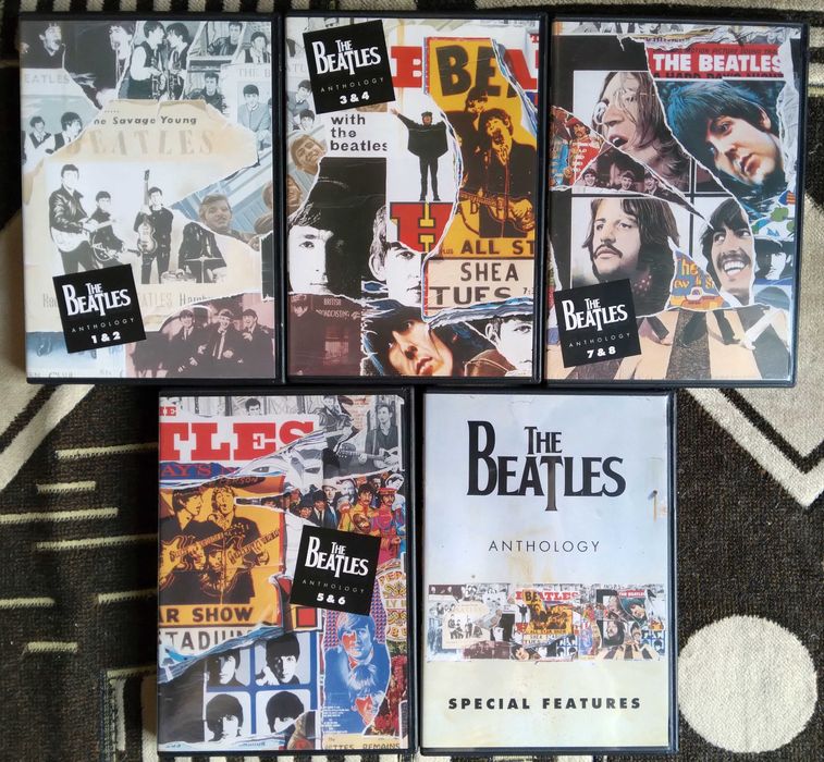 The Beatles Anthology (Антология Битлз) 5 DVD, 2003 г.: 500 грн