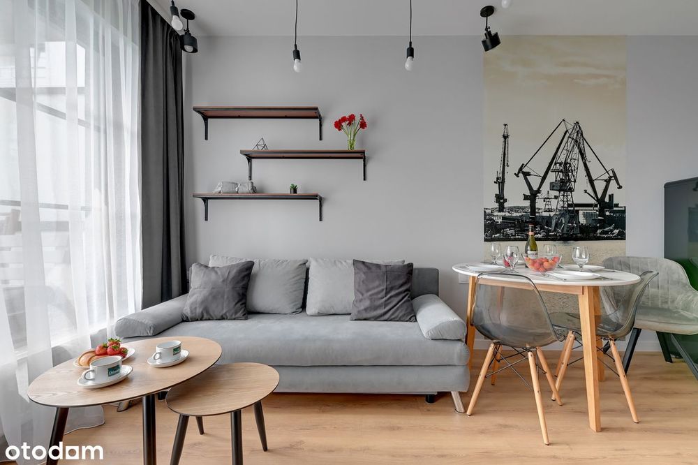 Kameralny apartament na Dokach - ulica Popieluszki + ogórdek