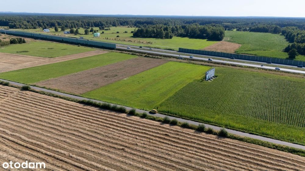Działka przemysłowa Woźniki 6066m2