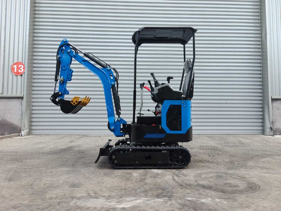 Mini Giratória 1000kg 1 TON motor Diesel KOOP