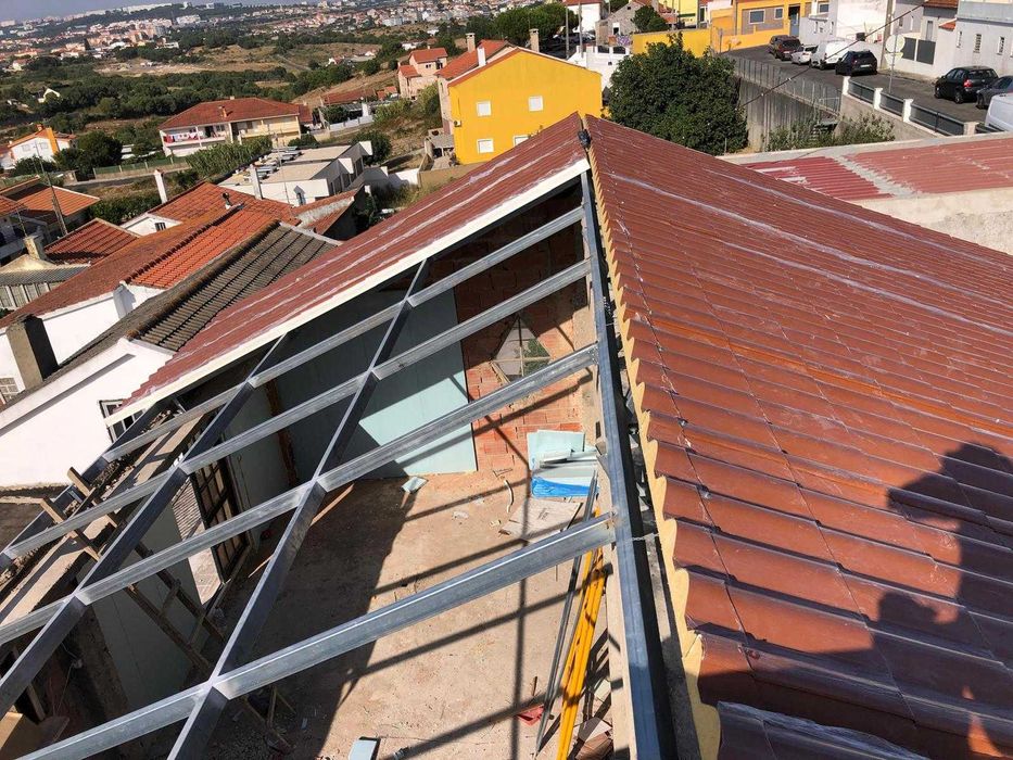 Instalação de Telhado Sandwich