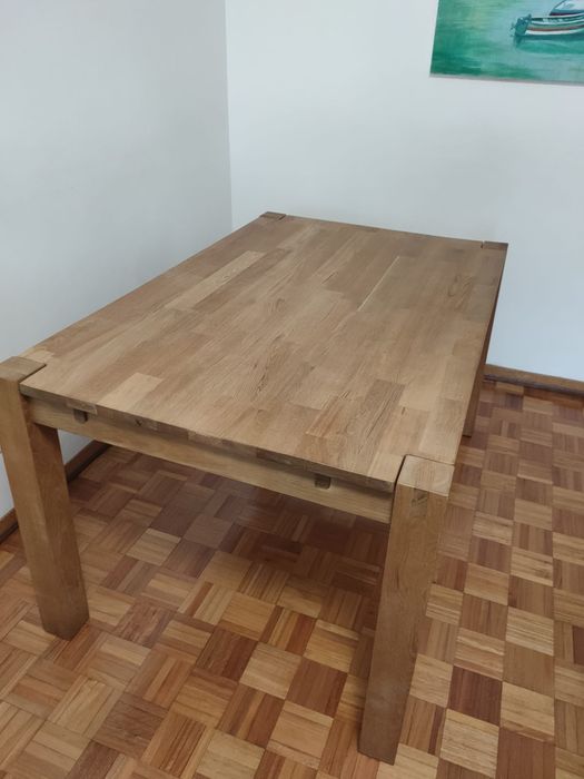 Mesa de sala 140x90, com extensão 185×90