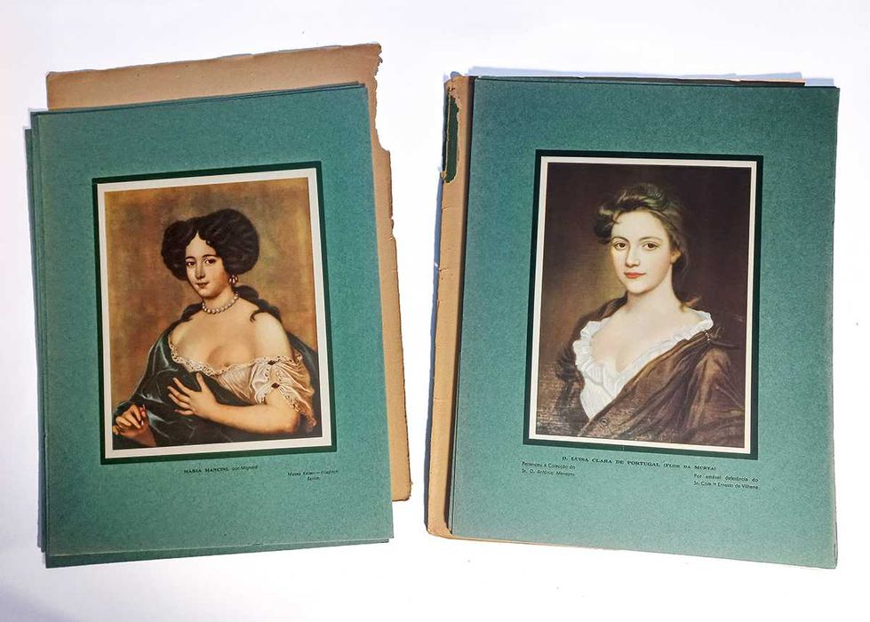 Fascículos da Obra "Favoritas e Favoritos Célebres – Sousa Costa