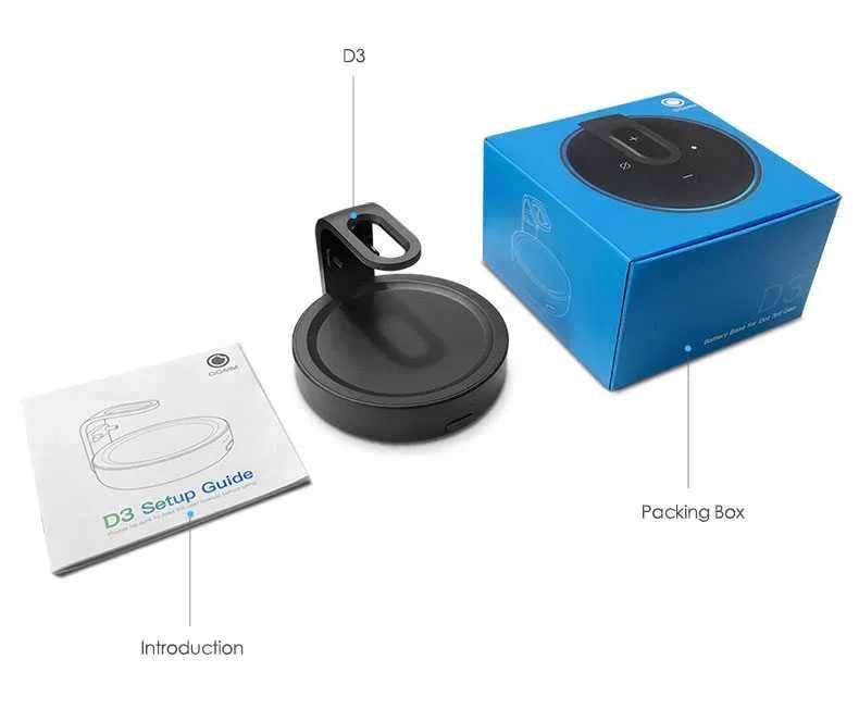 Base Station Dock de Carregamento Powerbank para Amazon Alexa Echo Dot 3 NOVO