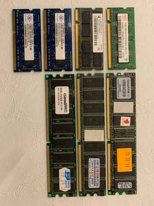 Sprzedam zestaw modułów pamieci RAM