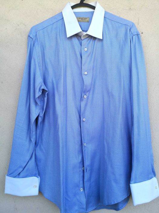 Camisa homem Zara com punhos nº 42