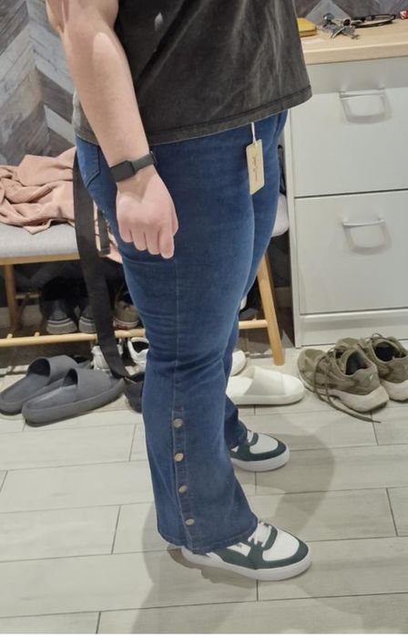 джинси кльош великий розмір