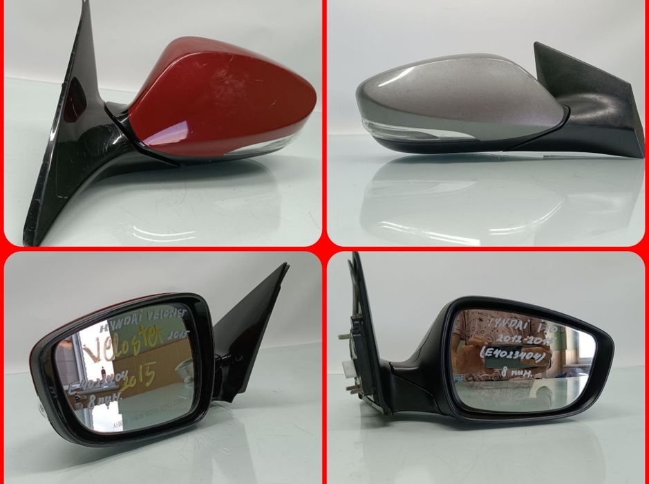 Дзеркало заднього виду Hyundai Accent I30 veloster  боковое зеркало