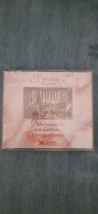 Caixas de Cd's Música " Melodias Eternas "