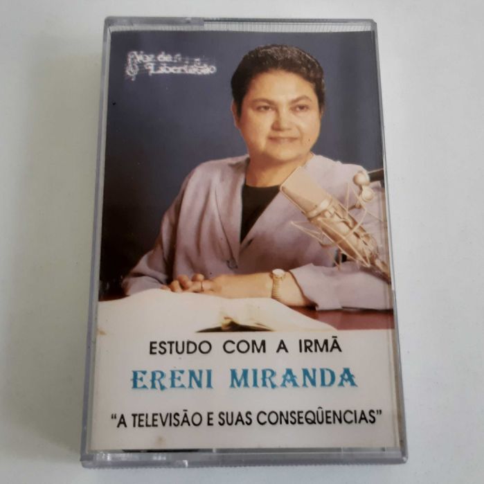 Cassete Áudio Original Estudo com a Irmã Ereni Miranda - A Televisão e as suas Consequências
