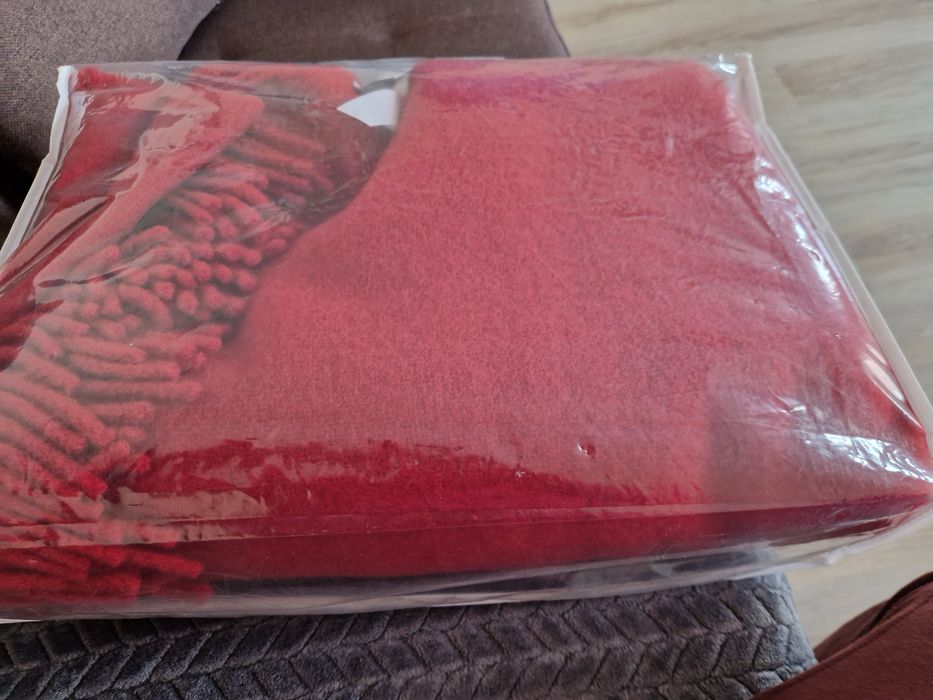 Nowy Koc/ Pled/ Wełna Szetlandzka