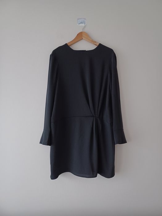 Elegancka  sukienka mini XXL czarna Mango
