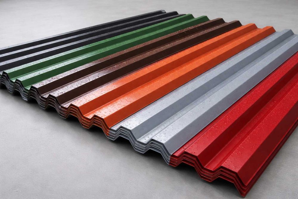 BLACHA trapezowa, profile T8 T18 T35 8017 alucynk 7024 ocynk 7016