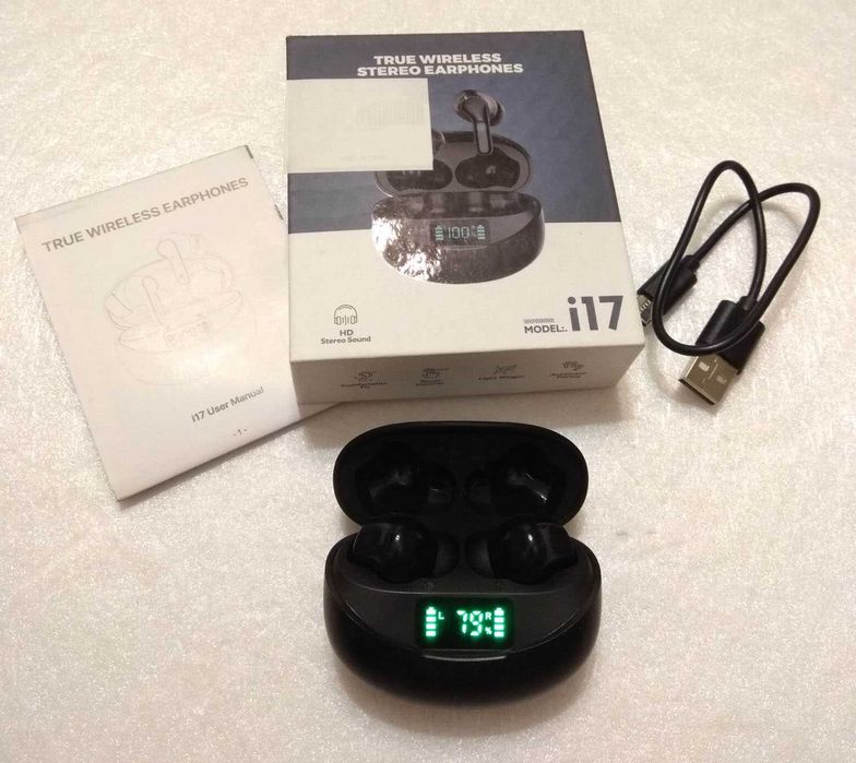 Беспроводные наушники (дефект) I17 TWS bluetooth 5.0 с шумоподавлением