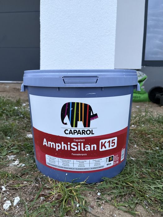 Caparol Tynk silikonowy Amphisilan K15 1,5mm white biały baranek 25 kg