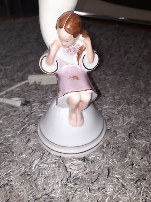 Porcelana Ćmielów lalka