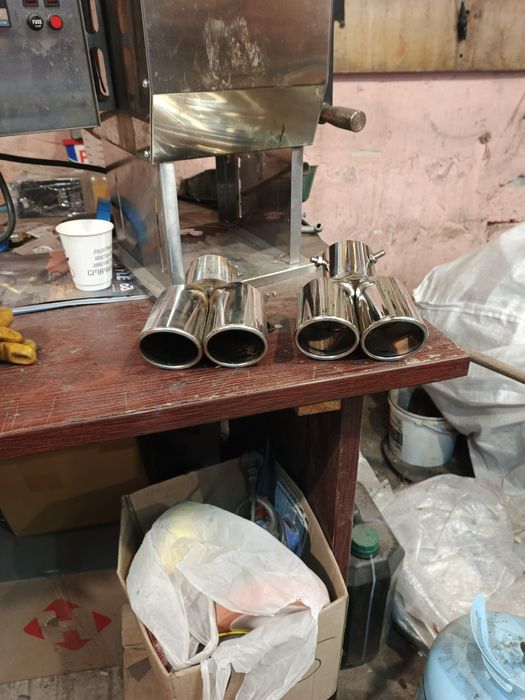 Насадки 2шт на глушник, вихлоп