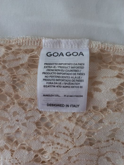 Top em renda chique Goa Goa