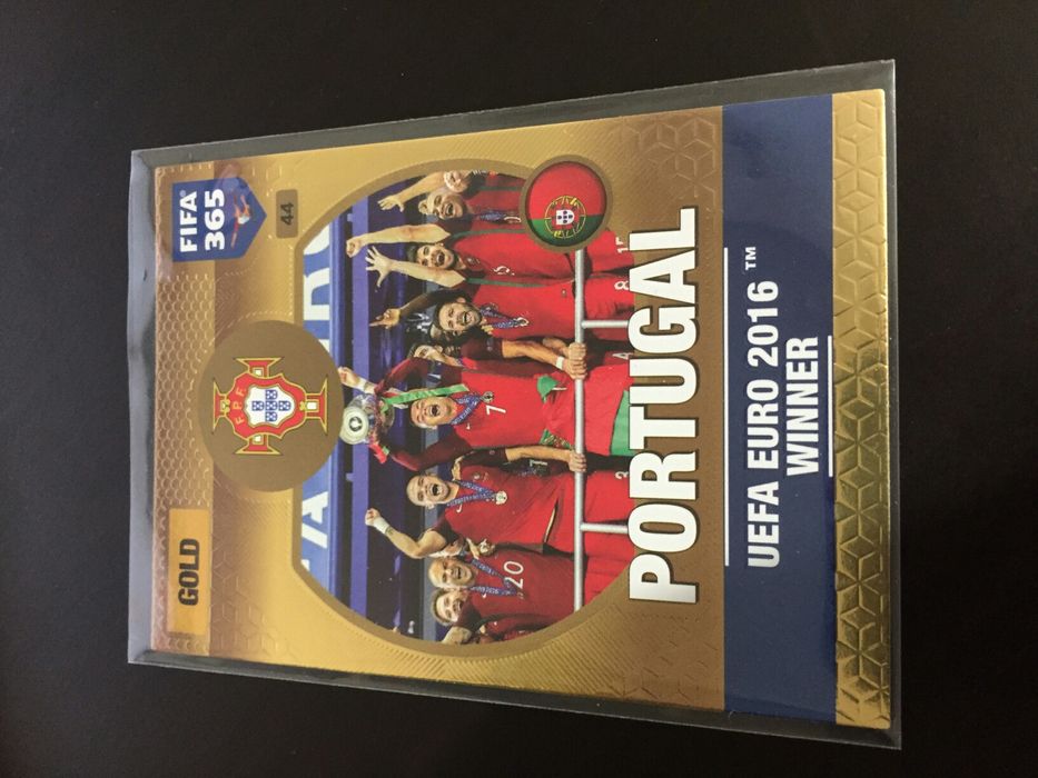 Carta Fifa 365 Euro 2016 Portugal winner GOLD 44