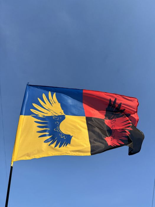 Бригадні прапори із емблемою бригади військові прапори під замовлення