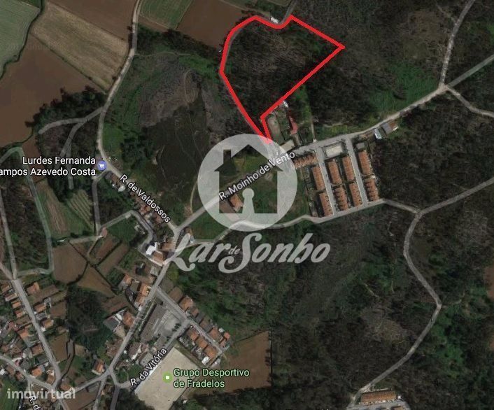 Terreno florestal Eucaliptal com 19200m2 Fradelos — Fradelos, Braga