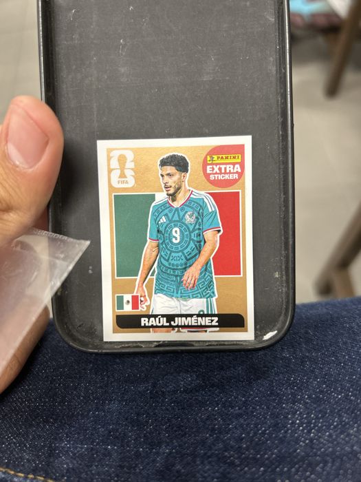 Cromos panini Jimenez e Hakimi