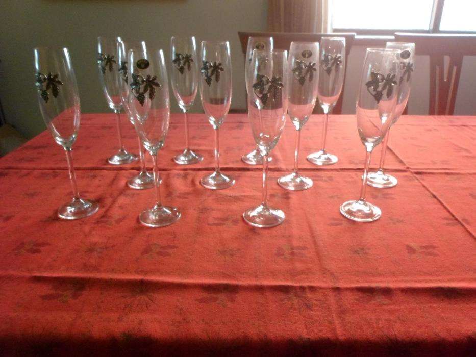 12 flutes com aplicação em estanho