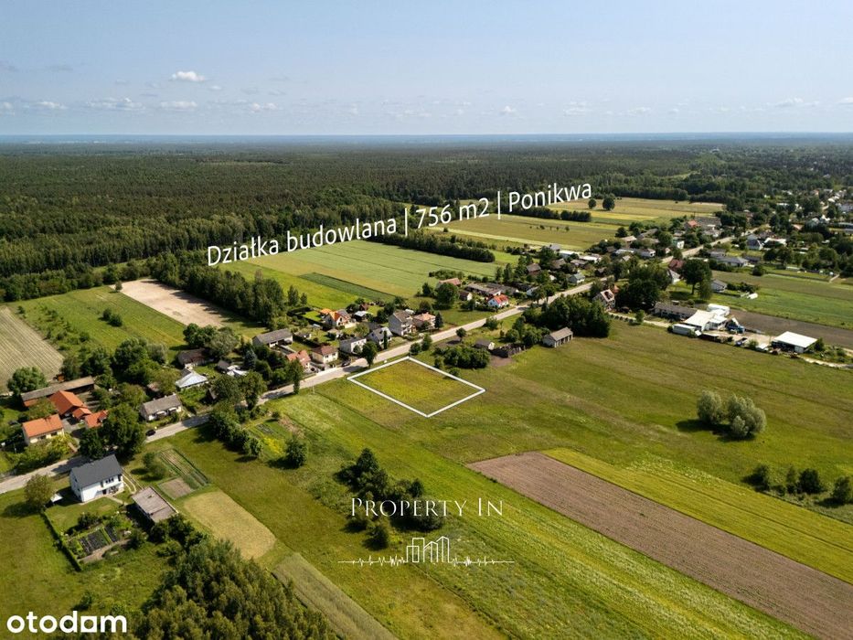 Działka | 756 M2 | Ponikwa(Garbatka Letnisko)