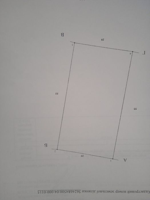 земельна ділянка під будівництво