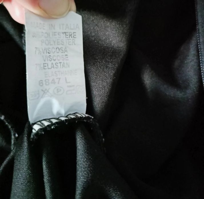 Czerna mini sukienka