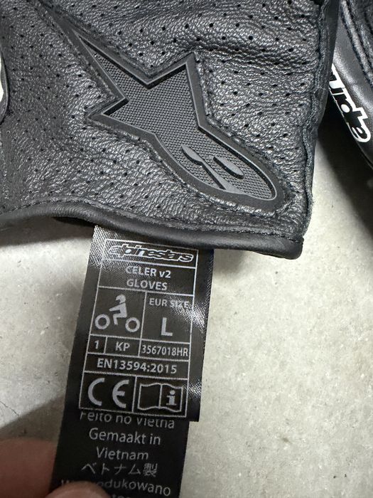 Luva Alpinestars Celer V2 - Usa poucas vezes