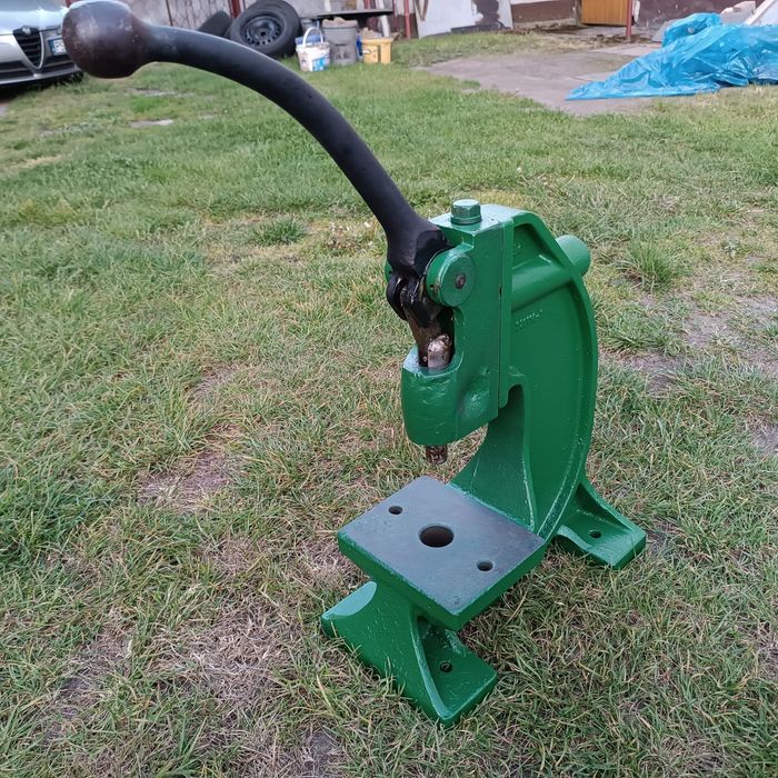 Stara polska prasa warsztatowa antyk PRL  solidna ciężka