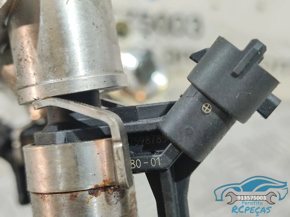 Régua e Conjunto 4 Injetores Bosch / Mini - N14B16CD - V7540439 |