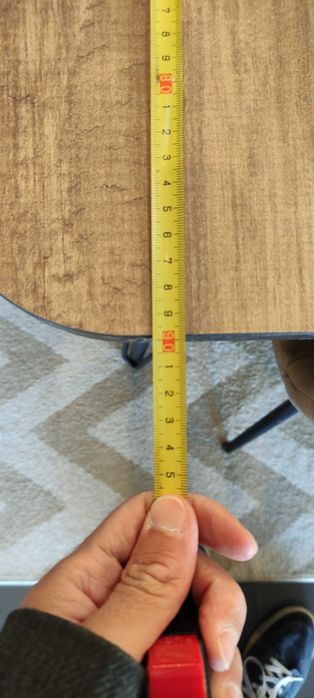 Mesa de jantar extensível como nova