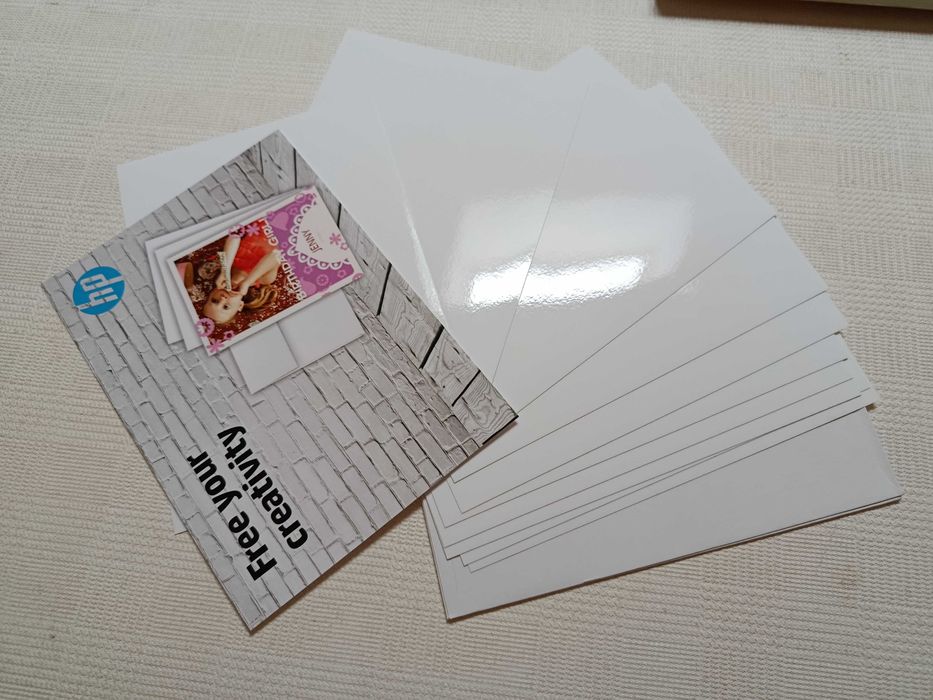 Papel Fotográfico Brilhante HP 12,5x17,5cm