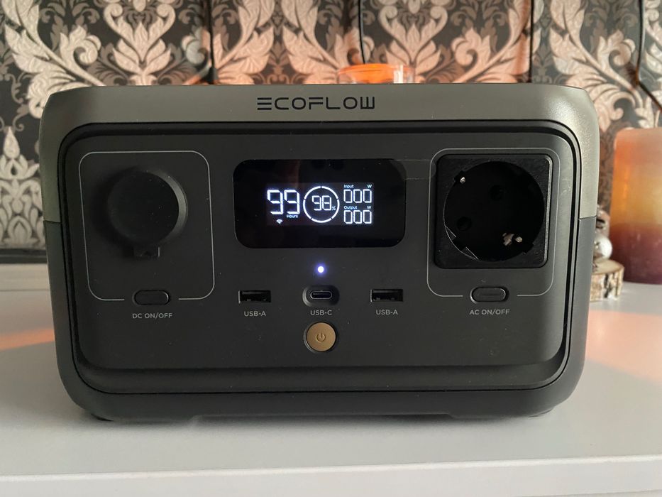 В наявності! Офіційна зарядна станція EcoFlow River 2 — Стан нової!