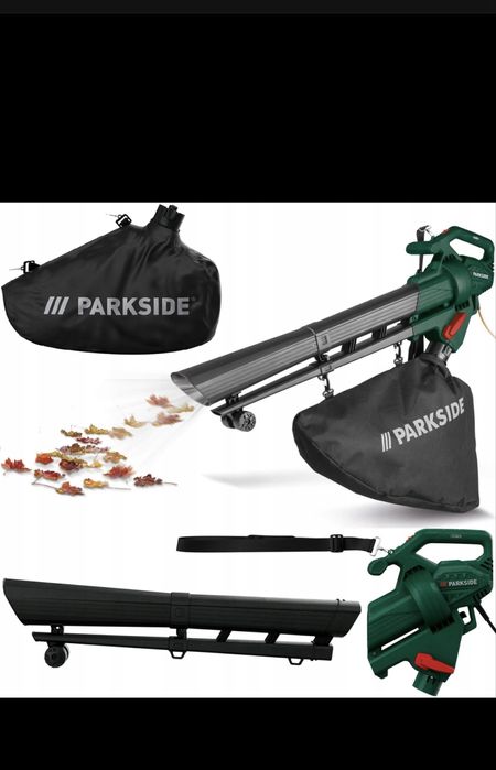 PARKSIDE PLS 2600 Elektryczny odkurzacz i dmuchawa do liści 2600 W
