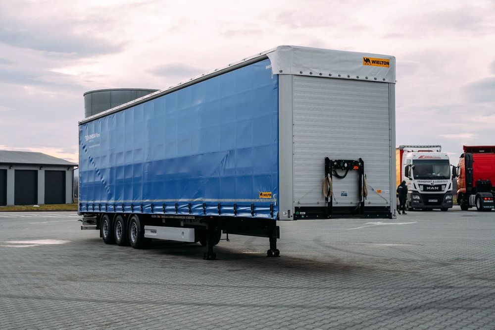 Wielton Ns-3 Mega  Mega Wielton Oś Podnoszona