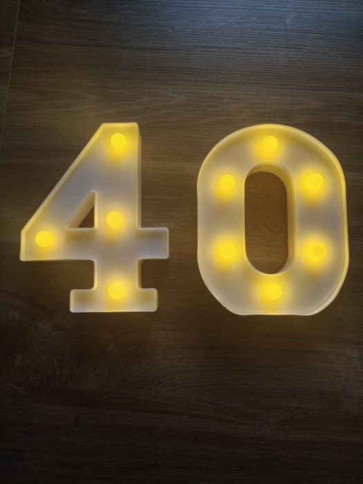 Dekoracje na 40 urodziny