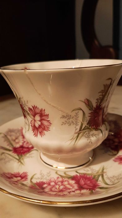 Conjunto de chávenas inglesas