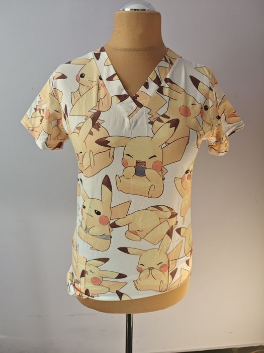 Bluza medyczna damska Pokémon Pikachu s