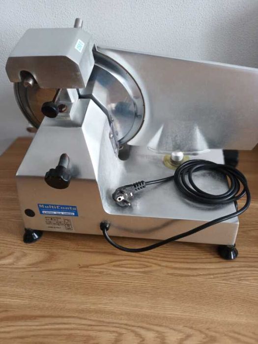 Cortadora Carnes Frias, Lamina 250mm com afiador incorporado