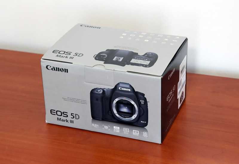 Caixa Original Canon 5d Mark III