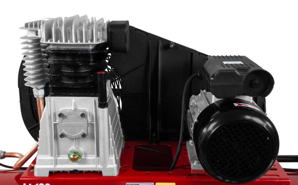 Kompresor Tłokowy Olejowy 495 l/min 10 Bar 100l 230v Dostawa 0 zł